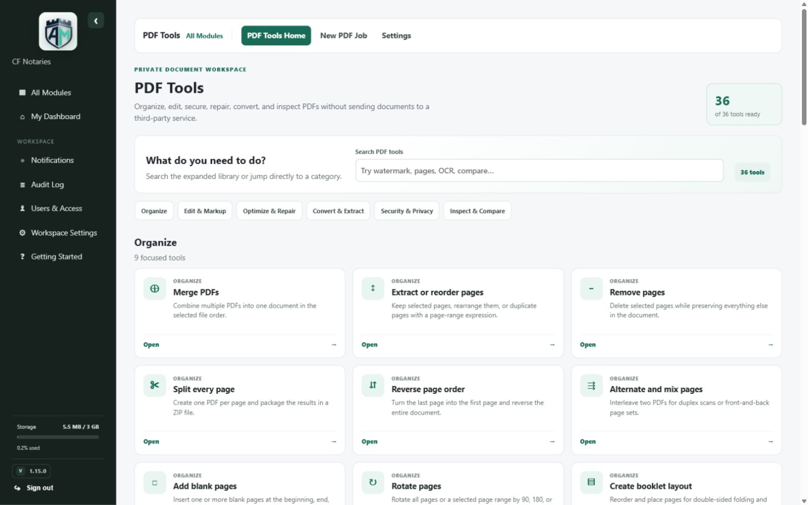 PDF Tools — PDF tool library